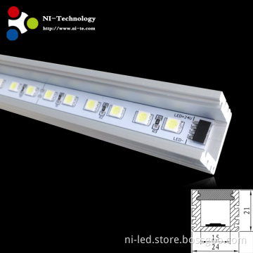 Waterproof LED Aluminum Profile for Furniture Lighting